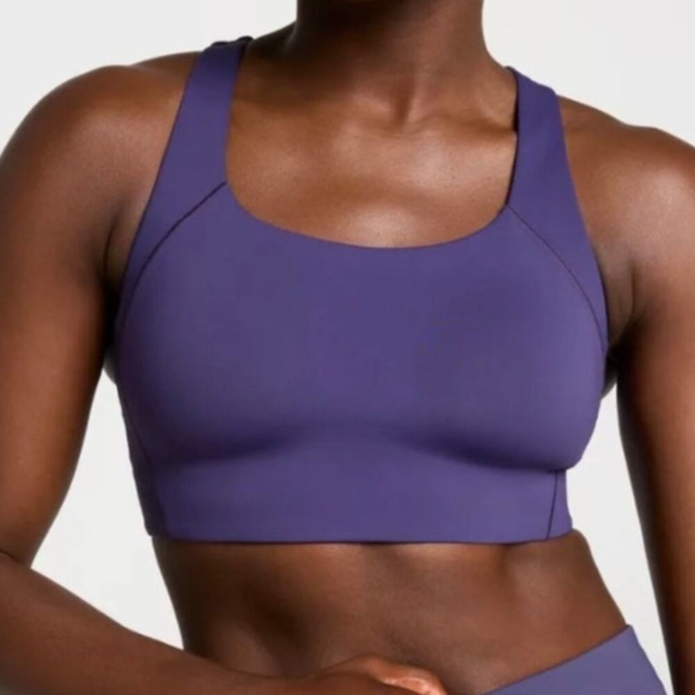 Calia Sports bra - dark periwinkle/purple color size large